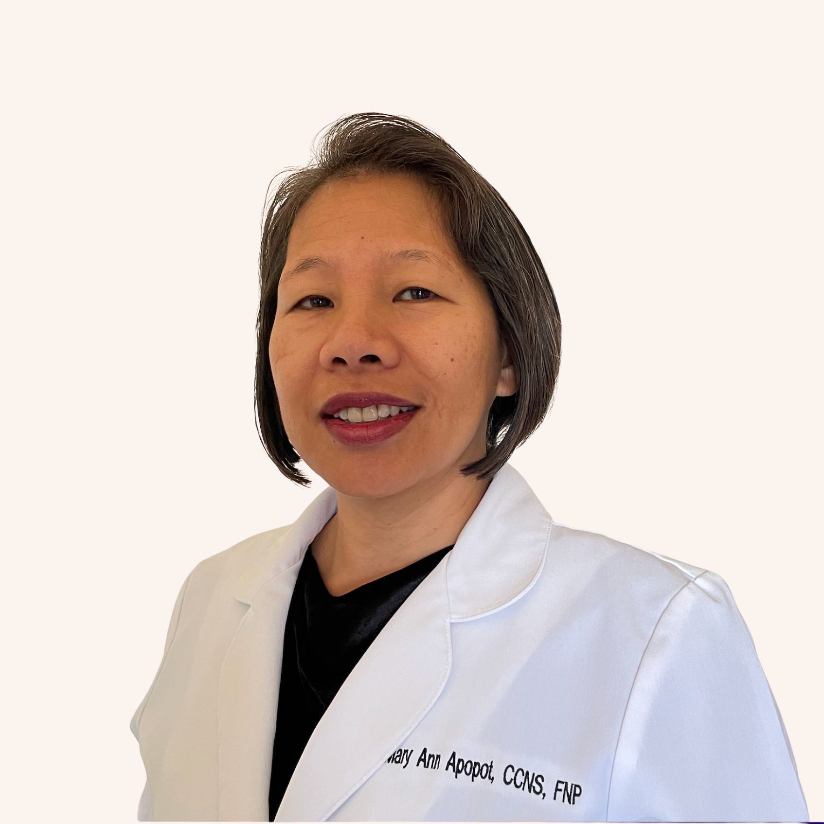 Book Mary Ann Apopot, APRN Sesame